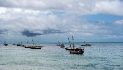 Exotic sail boat
