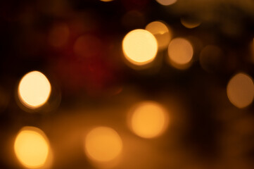 クリスマスイルミネーション背景