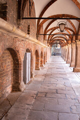 Altstadt Lübeck Kirche Bögen Fenster