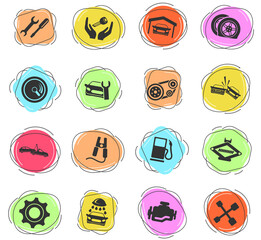 Auto Service Icons