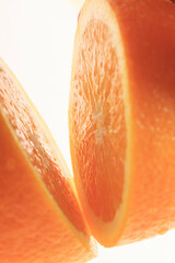 オレンジの輪切り