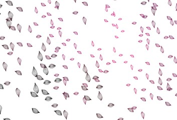 Light Pink vector doodle texture.