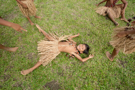 Indigenous school. Ecuador.