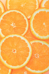 オレンジの輪切り