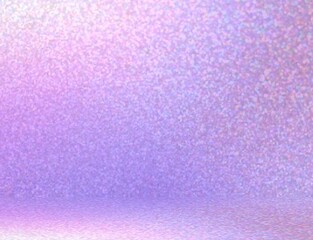 3d empty room of lavender hues illustration. Blurred texture. Wall and floor covered with sparkling diamond crystals. Glitz background for festive design.