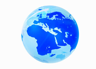 地球儀、ヨーロッパ