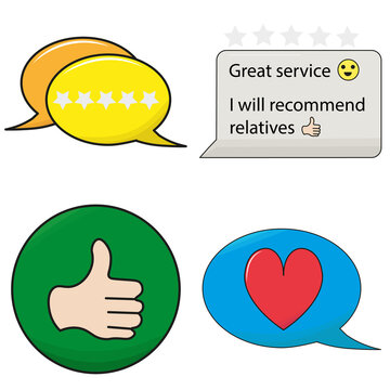 Reviews icons