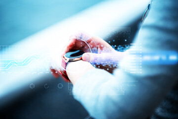 multi function smart watch concept image 