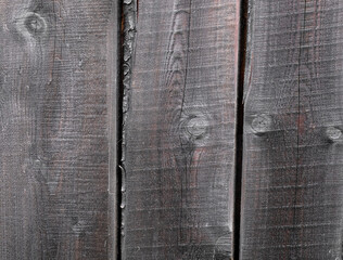 Dark wooden black texture. Wooden background