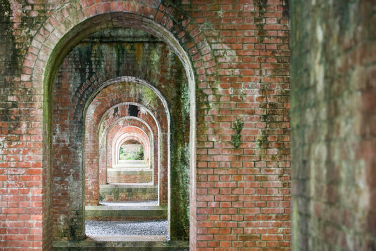 Philosopher's path aqueduct, Kyoto, Japan