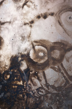 Rusted metal background