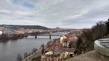Fototapeta na wymiar Prague. Bridges