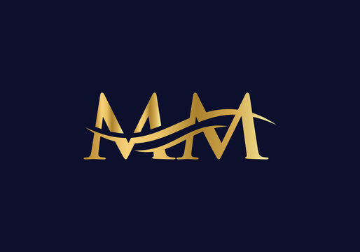 creative mm logo design