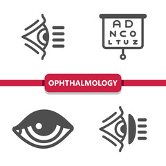 Ophthalmology Icons