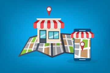 Local SEO. Local search marketing ecommerce