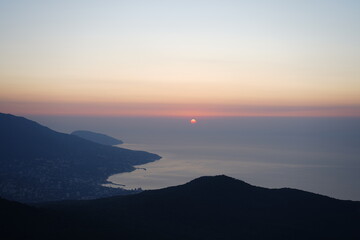 Fototapeta premium Ai-Petri sunrise 