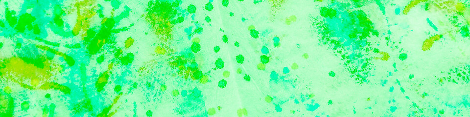 Dirty Hippie Pattern. Neon Water Paint. Neon