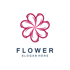 flowers design vector for spa, boutique, beauty salon, cosmetician, shop, yoga class, hotel and resort