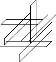 black and white logo