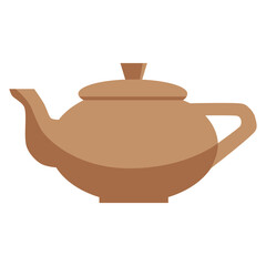 teapot isolated on white