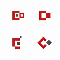 Obraz premium Letter C logo design 