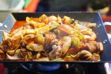 여수에서 파는 삼합