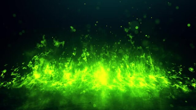 Green FLAME &ndash; Cinematic Background Pack. Use them to enhance any video presentation or motion graphics project.