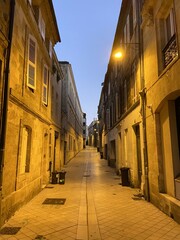 Ruelle de Bordeaux de nuit, Gironde