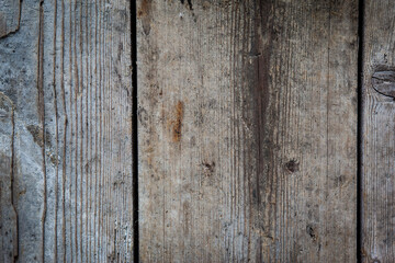 Naklejka premium Vintage grey wood textured planks