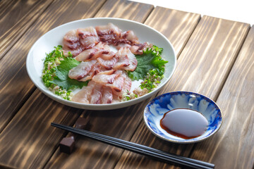 日本の刺し身　和食イメージ
