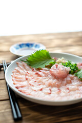 日本の刺し身　和食イメージ