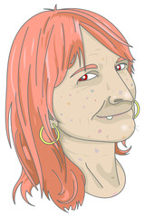 Sorcière pour Halloween