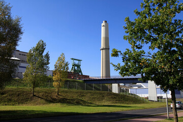 Fototapeta na wymiar K + S Fabrik Unterbreizbach, Thueringen, Deutschland, Europa 