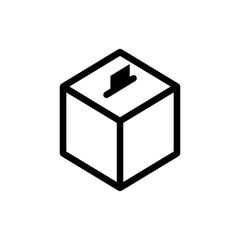 Voting box icon