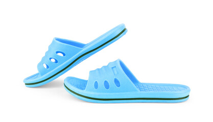 house slippers isolated on white background