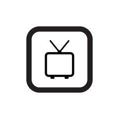 Tv on pack icon