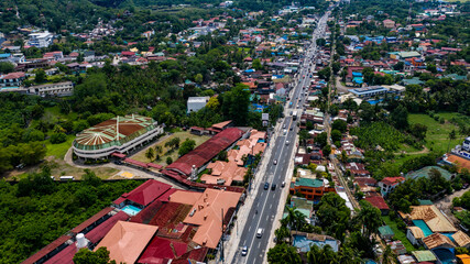 view of the city