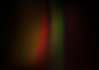 Dark Orange vector pattern with lines, ovals. Blurred geometric sample with gradient bubbles.  Pattern for your business design.