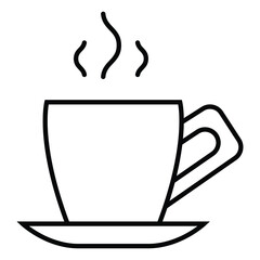 coffee icon vector illustration photo