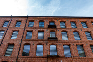 Łódź miasto biała fabryka przemysł zabytek