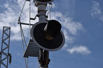 railroad crossing sign