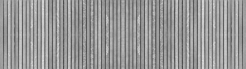 Grey gray anthracite grunge corrugated striped concrete cement stone mosaic tiles texture background banner panorama 