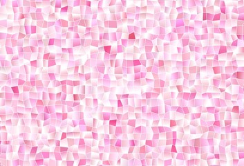 Light Pink, Yellow vector texture in rectangular style.