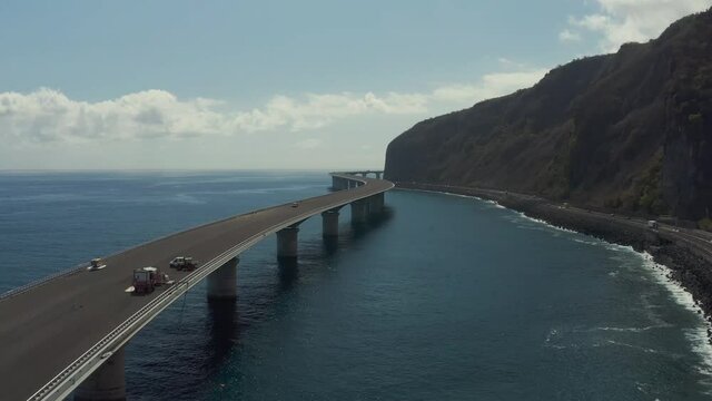 Survol la Nouvelle Route Du Littoral