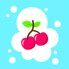 Cherry Illustration 