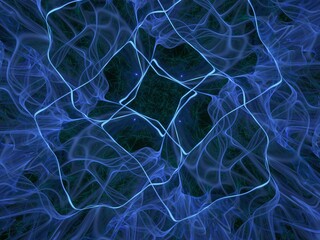 Imaginatory fractal background Image