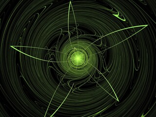 Imaginatory fractal background Image