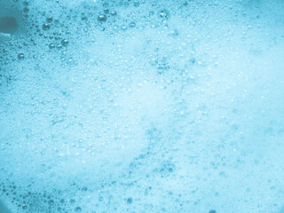 Foam and soap bubble background