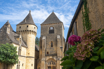 Fototapeta na wymiar Village de Saint-Geniès, Périgord noir, Dordogne