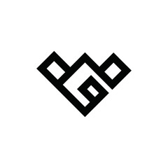 alphabet G logo icon vector illustrations